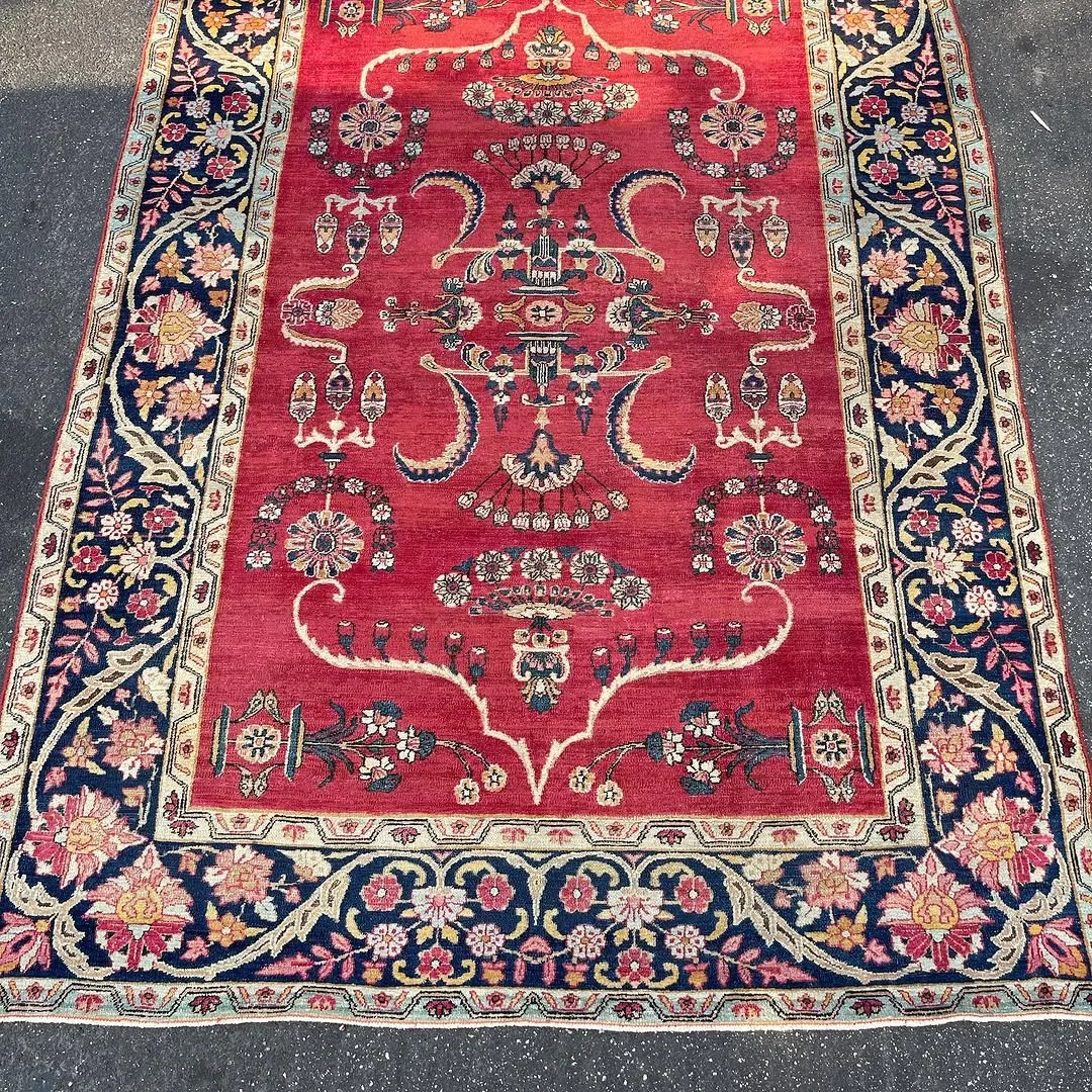 Cypress & Vase Carpet &mdash; hand-knotted Cypress & Garden Oriental rug